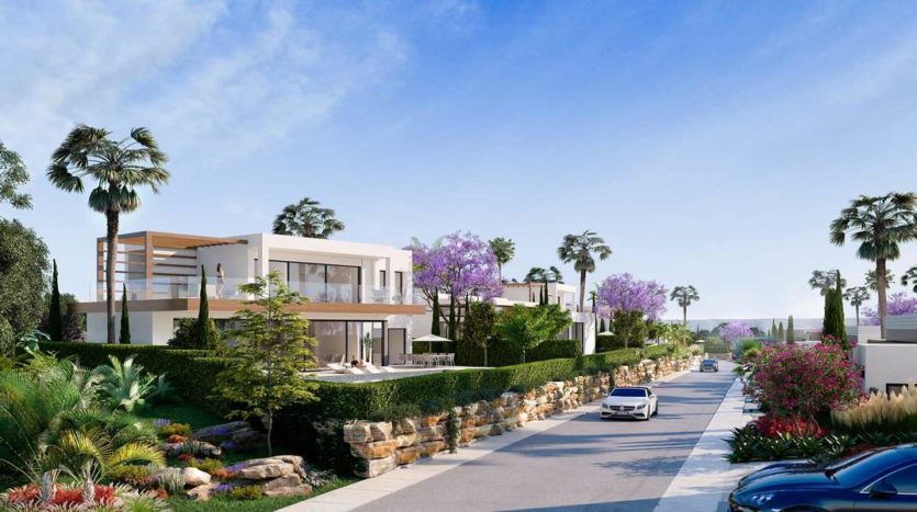 New Villas Under Construction in Atalaya, Estepona