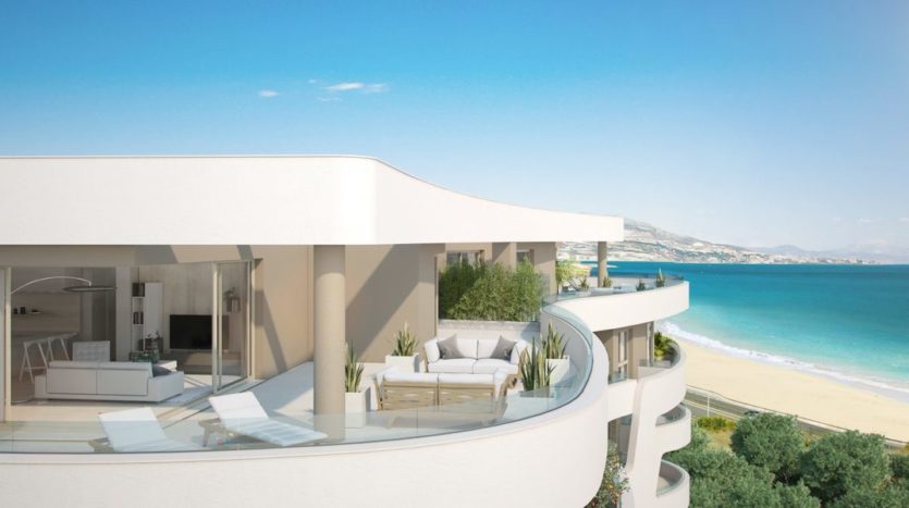 Mediterranean Sea View Apartments For Sale Mijas Costa