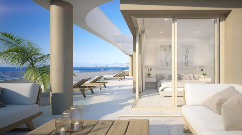 Mediterranean Sea View Apartments For Sale Mijas Costa