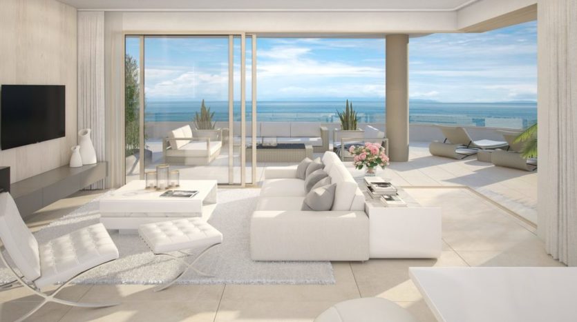 Mediterranean Sea View Apartments For Sale Mijas Costa