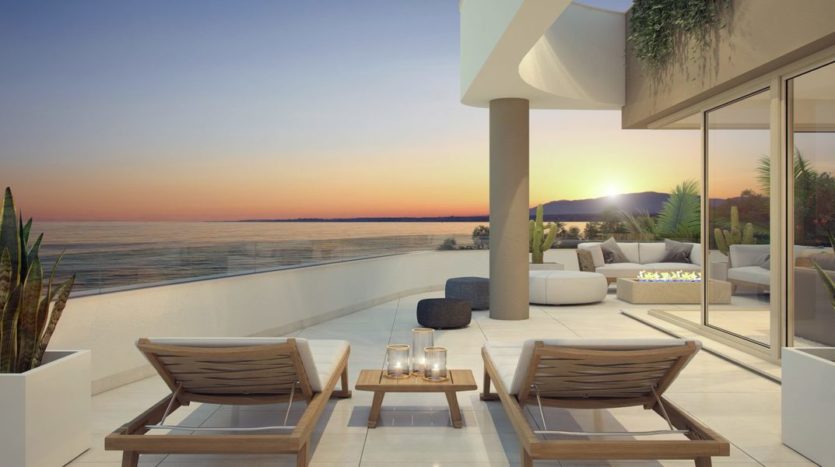 Mediterranean Sea View Apartments For Sale Mijas Costa