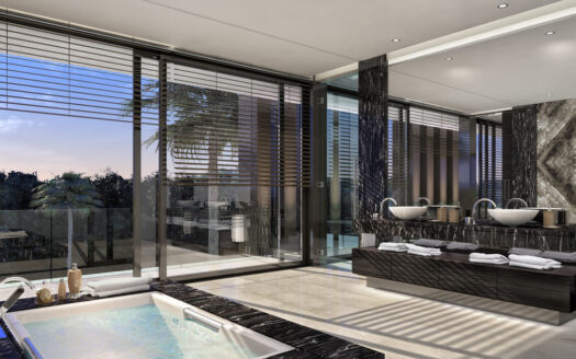 Land For Sale at Golden Mile Marbella + Luxury Villa and Private Pool