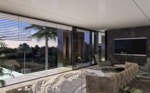 Land For Sale at Golden Mile Marbella + Luxury Villa and Private Pool